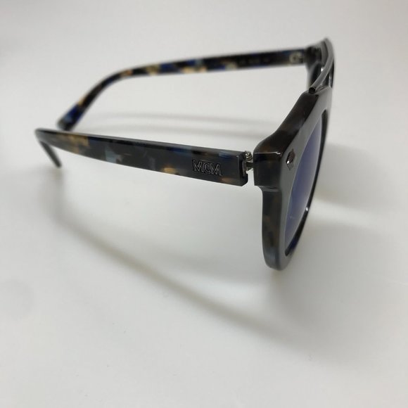 Brand New Authentic MCM 636S Unisex Sunglasses in Blue Havana - Picture 6 of 10